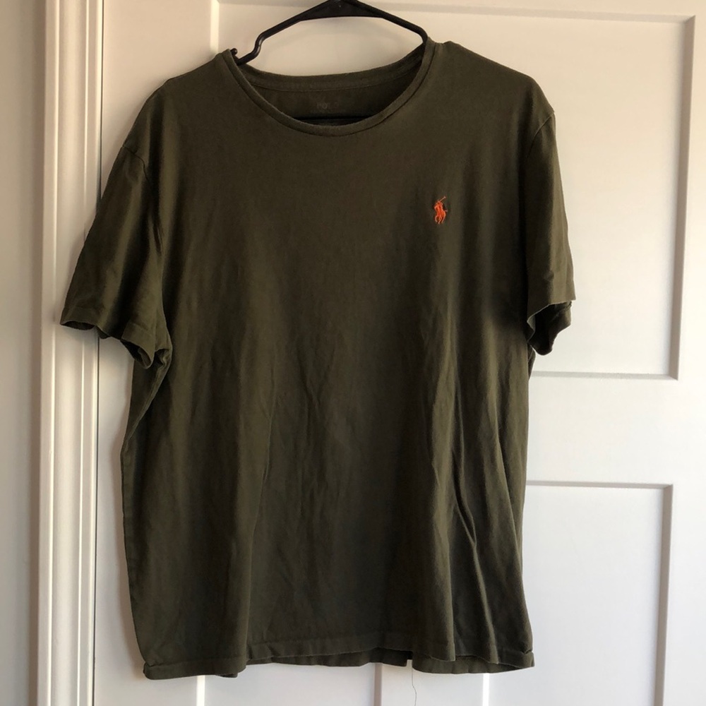 Polo by Ralph Lauren Men's Green T-Shirt